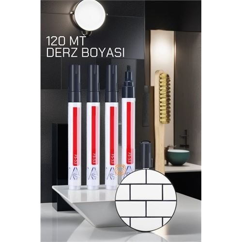 HSNET SİYAH Derz Boyası 120 Metre 