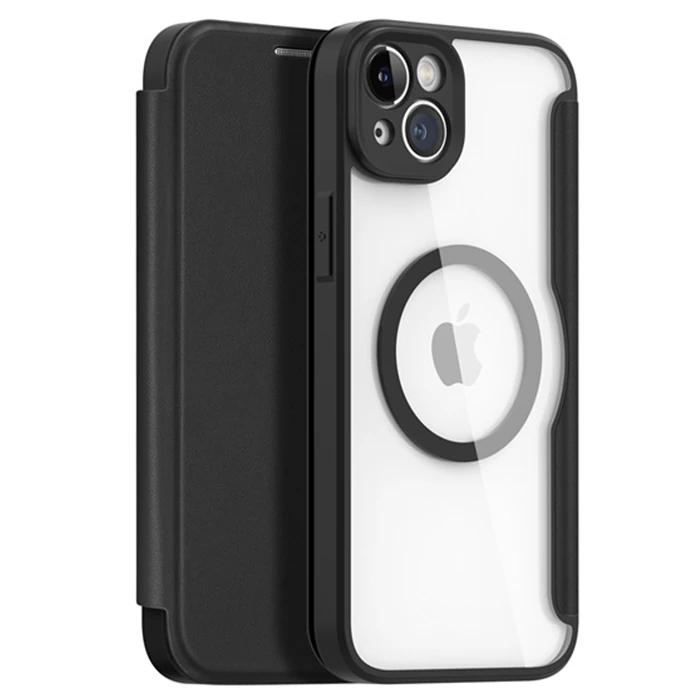 Dux Ducis iPhone 14 6.1 Kılıf Skin X Pro Series MagSafe Kapaklı Kılıf Folio Case-(1903)