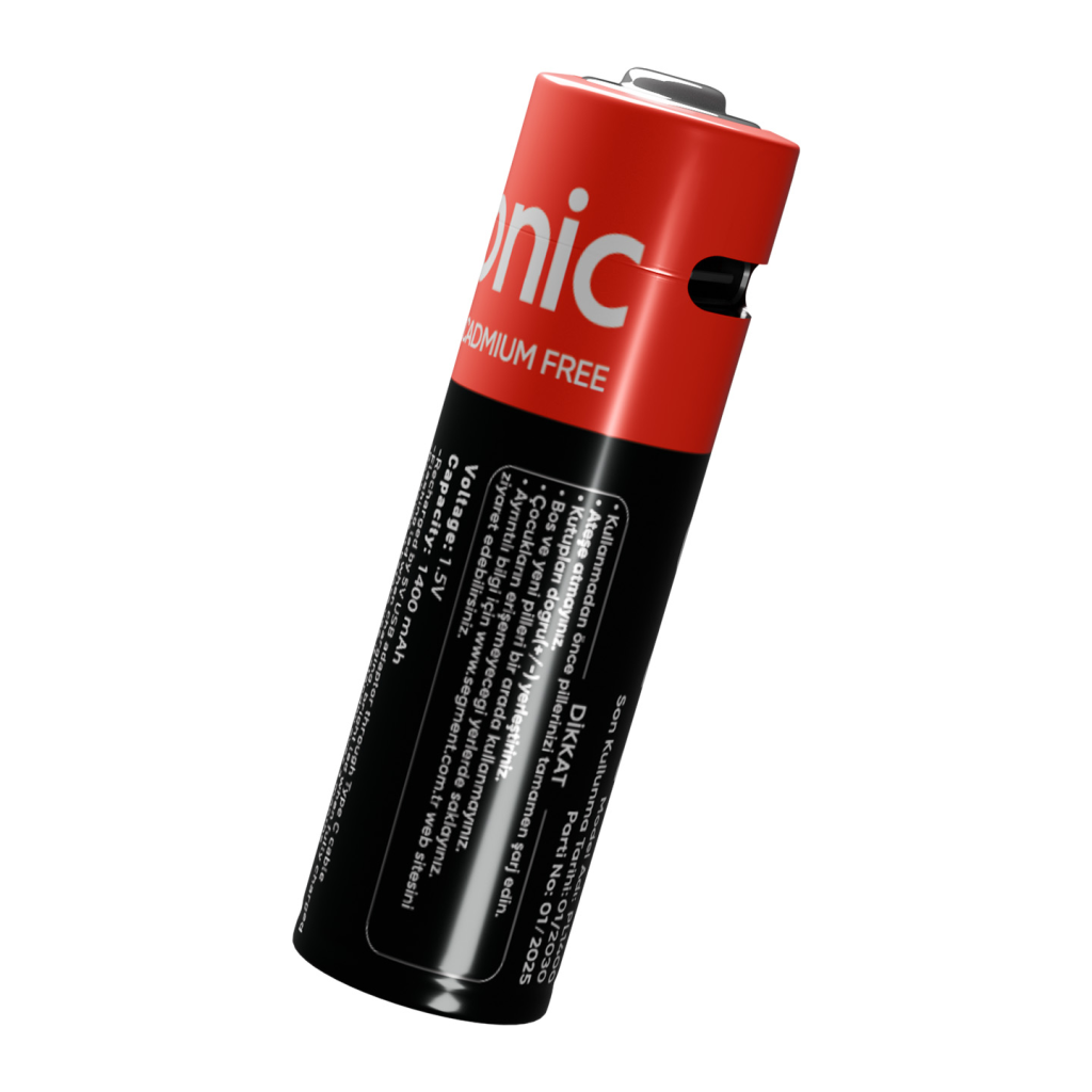 ASONIC PL1400 AA Şarjlı Pil 1.5Volt 1400mAh/2600mwh Type-C ile Kolay Şarj  2 li Paket (USB To Type-C Kablo Hediye)(1923) 3