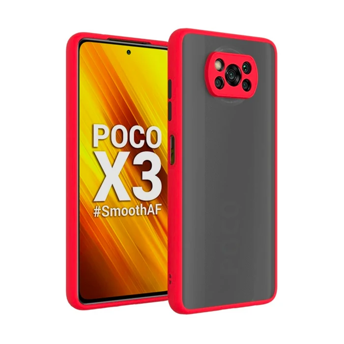 Xiaomi POCO X3 - POCO X3 Pro Kamera Korumalı Premium Silikon Kılıf-(1903)