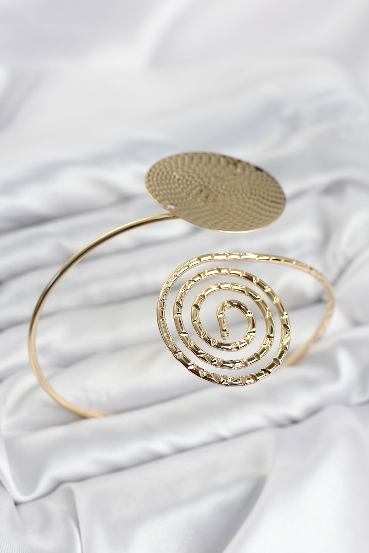 Pazu Bileklik Gold Renk Pirinç Bohem Tarz Model 5886