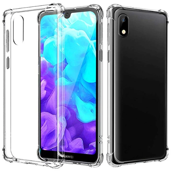 Huawei Y5 2019 Anti-Drop Darbe Emici Silikon Kılıf-(1903)