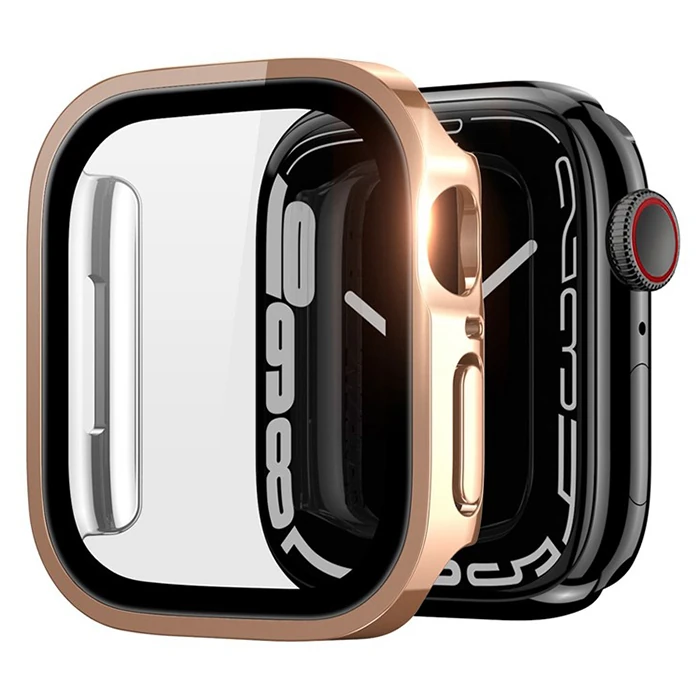 Dux Ducis Hamo Series Apple Watch 45mm için Hard PC Full Koruma Sert Armor Zırh Kılıf-(1903)