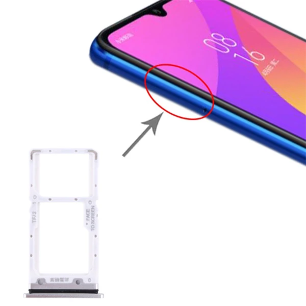 Xiaomi Mi CC9E/A3/CC9/Mİ 9 Lite Sim Hafıza Kart Kapağı-(1903)