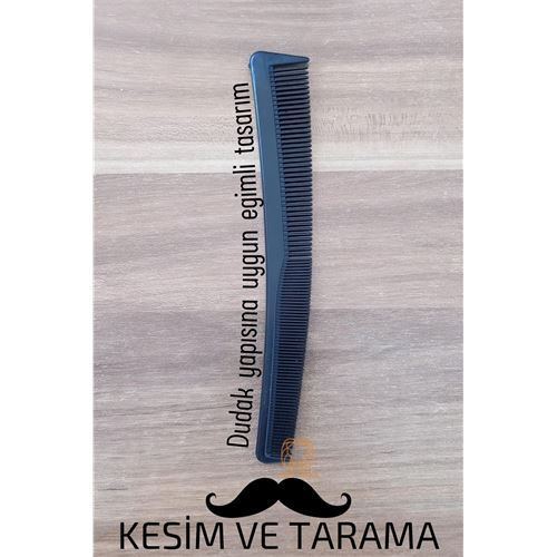 Bıyık Kesim ve Tarama Tarağı Eğimli Bıyık Tarağı 
