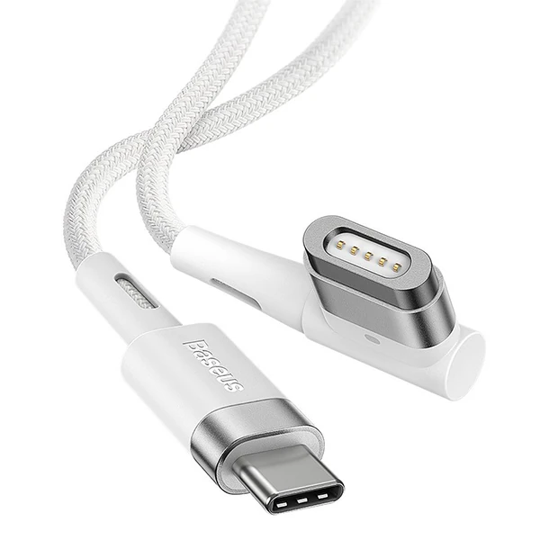 Baseus Zinc Manyetik L Uçlu 60W Macbook Hızlı Şarj Güç Kablosu 2m-(1903)