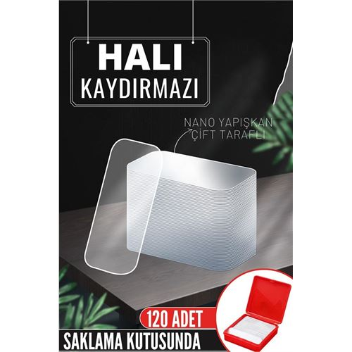HSNET Halı Kilim Yolluk Kayma Önleyici 120 ADET Pvc Nano 