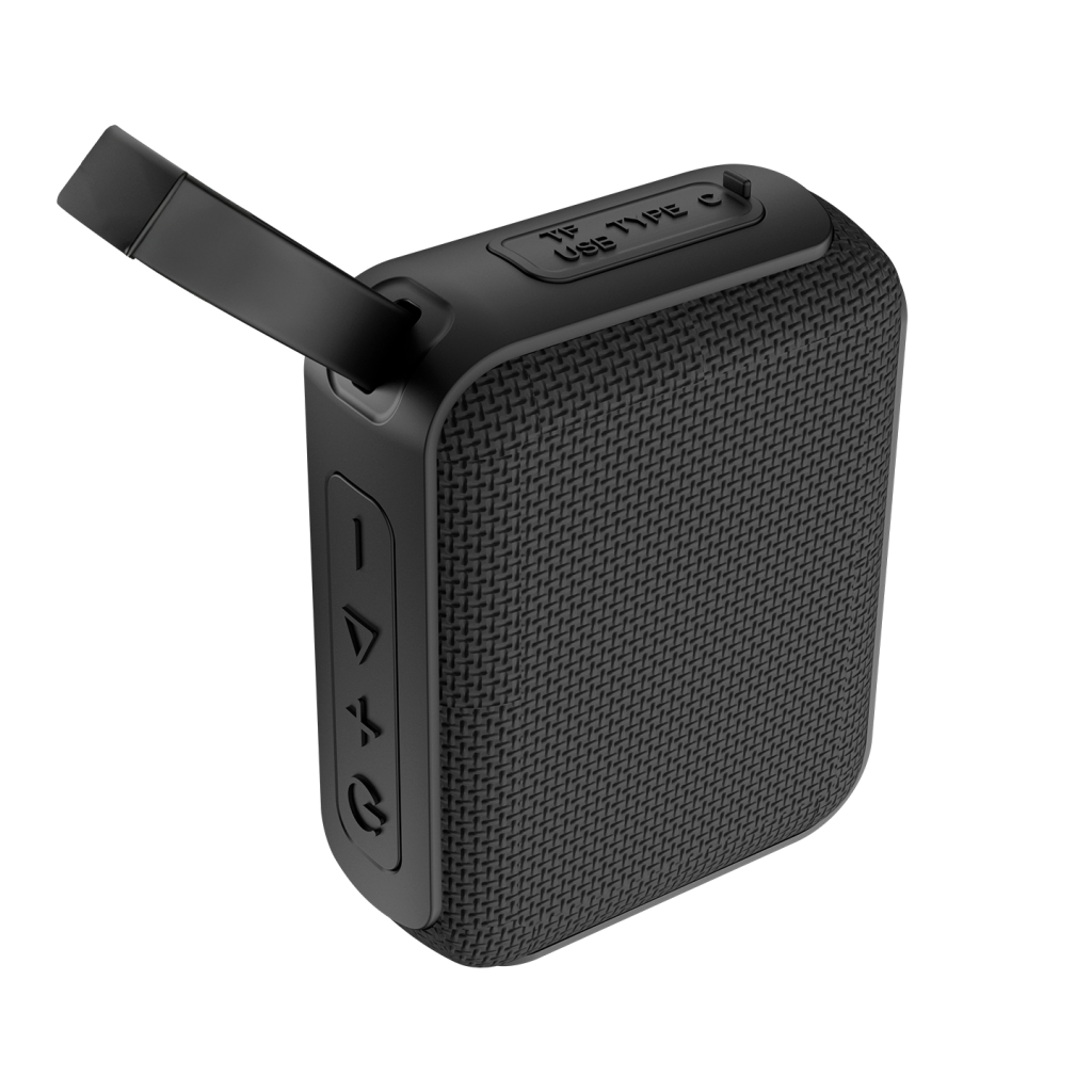 ASONIC AS-03 SİYAH 5W BT/USB/TF/TWS 1200mAh Batarya Bluetooth V5.3 Kablosuz Taşınabilir Speaker(1923) 2