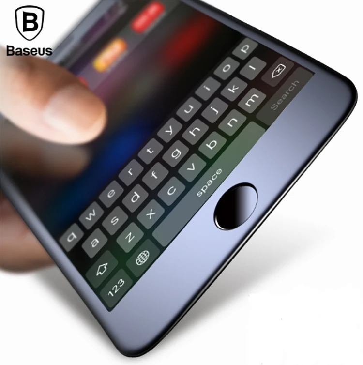 Baseus İPhone 6/ 6S 3D Full Kaplama Kırılmaz Cam Ekran Koruyucu-(1903)
