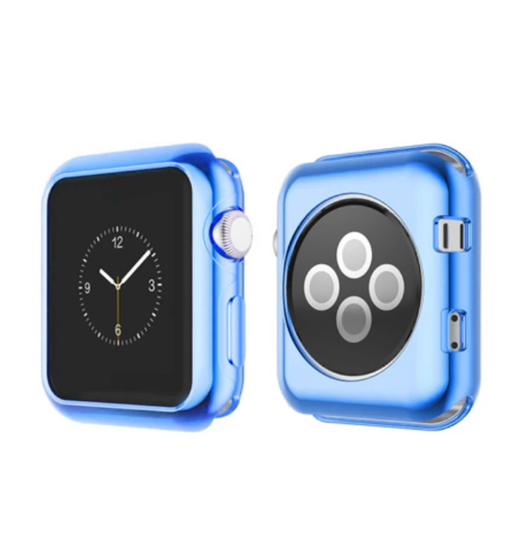 Ally Apple Watch İçin 42mm 1,2,3 Ultra Slim Parlak Bumper Tpu Kılıf-(1903)