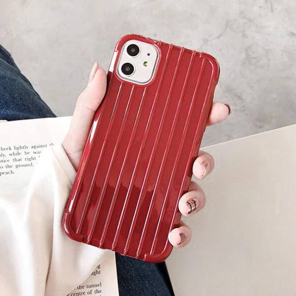 Ally İPhone 11 6.1 İnch Trunk Lines ince Soft Silikon Kılıf-(1903)