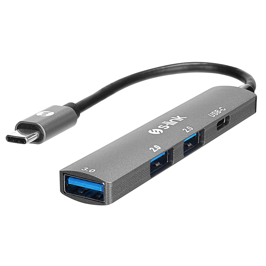 S-LINK SWV-USBC023 Type-C to 2xUSB 2.0 1xUSB 3.0 1xType-C Metal USB HUB(1923)