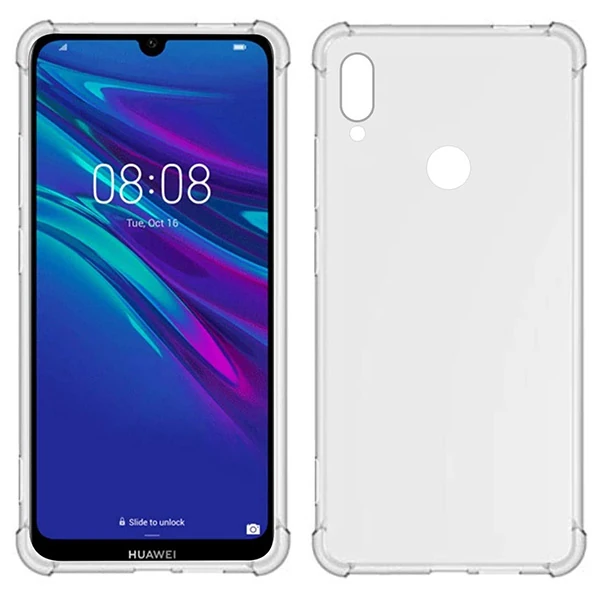 Huawei Y6s Anti-Drop Darbe Emici Silikon Kılıf-(1903)
