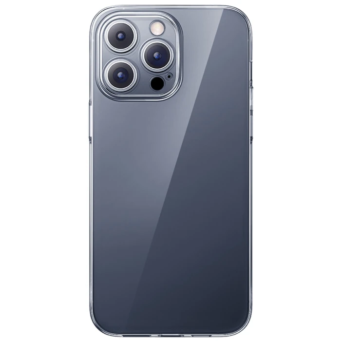 Baseus iPhone 15 Pro Max Lucent Serisi Ultra İnce Transparan Kılıf-(1903)