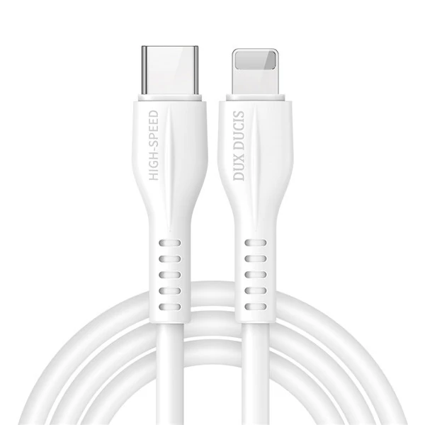 DUX DUCİS İPhone 20W Hızlı Şarj İPhone 14 13- 12,11 Şarj Kablosu 1metre-(1903)