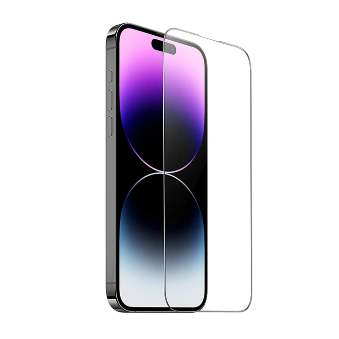HOCO 9D iPhone 15 Pro Max Tempered Kırılmaz Cam Ekran Koruyucu-(1903)