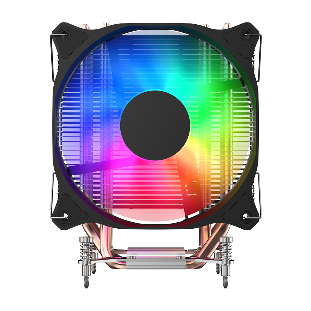 FSP NC5 ARGB 120mm CPU Kule Tipi Hava Soğutma Sessiz Çalışma Doğrudan Temas Tasarımlı 6 adet Bakır Isı Borusu (AMD AM4-AM5 ve INTEL Tüm işlemciler ile uyumlu)(1923) 2