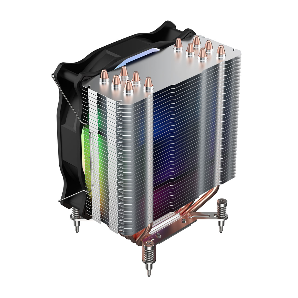 FSP NC5 ARGB 120mm CPU Kule Tipi Hava Soğutma Sessiz Çalışma Doğrudan Temas Tasarımlı 6 adet Bakır Isı Borusu (AMD AM4-AM5 ve INTEL Tüm işlemciler ile uyumlu)(1923) 4