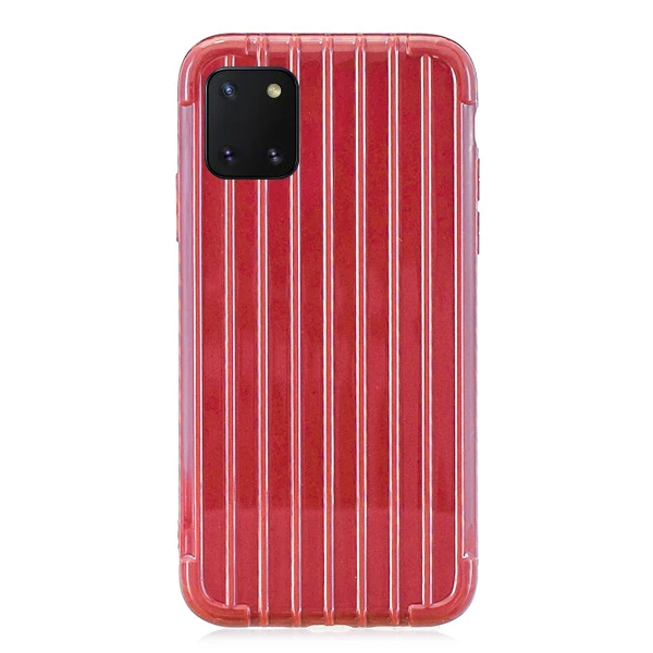 Ally SM Galaxy Note 10 Lite/A81 Trunk Lines ince Soft Silikon Kılıf-(1903)