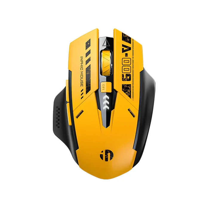 İNPHİC A9 2.4G Kablosuz Ve Bluetooth 5.0/4.0 Mouse Fare, Şarj Edilebilir-(1903)
