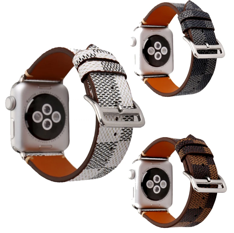 Ally Apple Watch 7-8 45mm 6-5-4 44mm Watch Ultra 49mm Klasik Toka Deri Kayış Kordon 3-2-1 42mm-(1903)