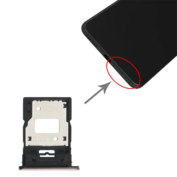 Xiaomi Mi 11 Lite Sim Hafıza Kart Kapağı Tutucu-(1903)