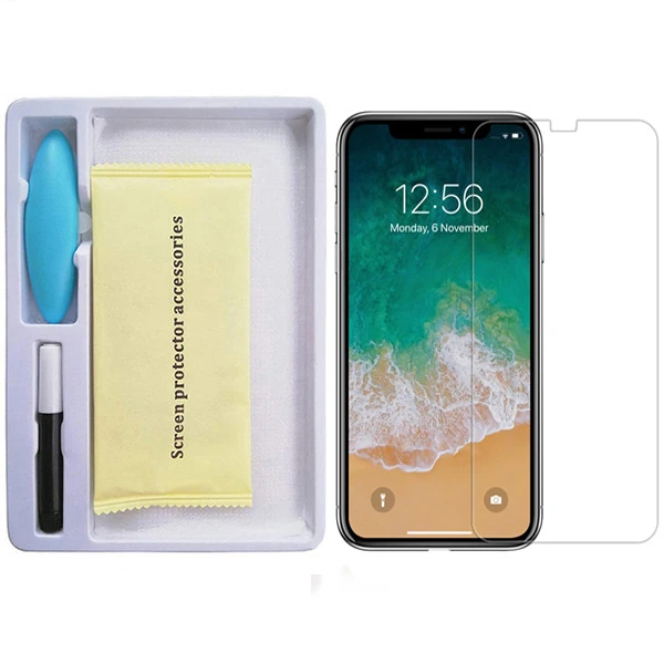 İPhone 11 Pro Full Liquid+Uv Işık 3D Kırılmaz Cam Ekran Koruyucu iPhone XS-X-(1903)