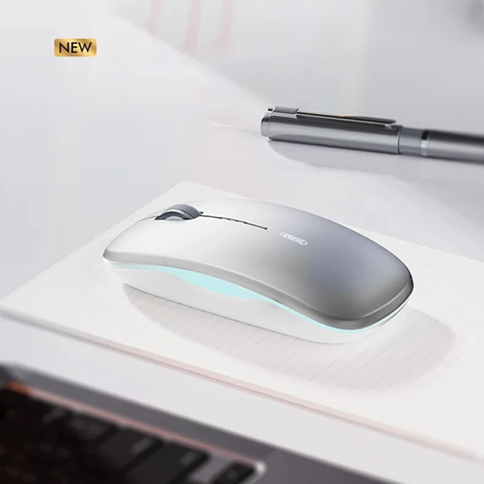 İNPHİC M5 Kablosuz Fare, Şarj Edilebilir Sessiz Kullanım 2.4G Işıklı USB Mouse-(1903)