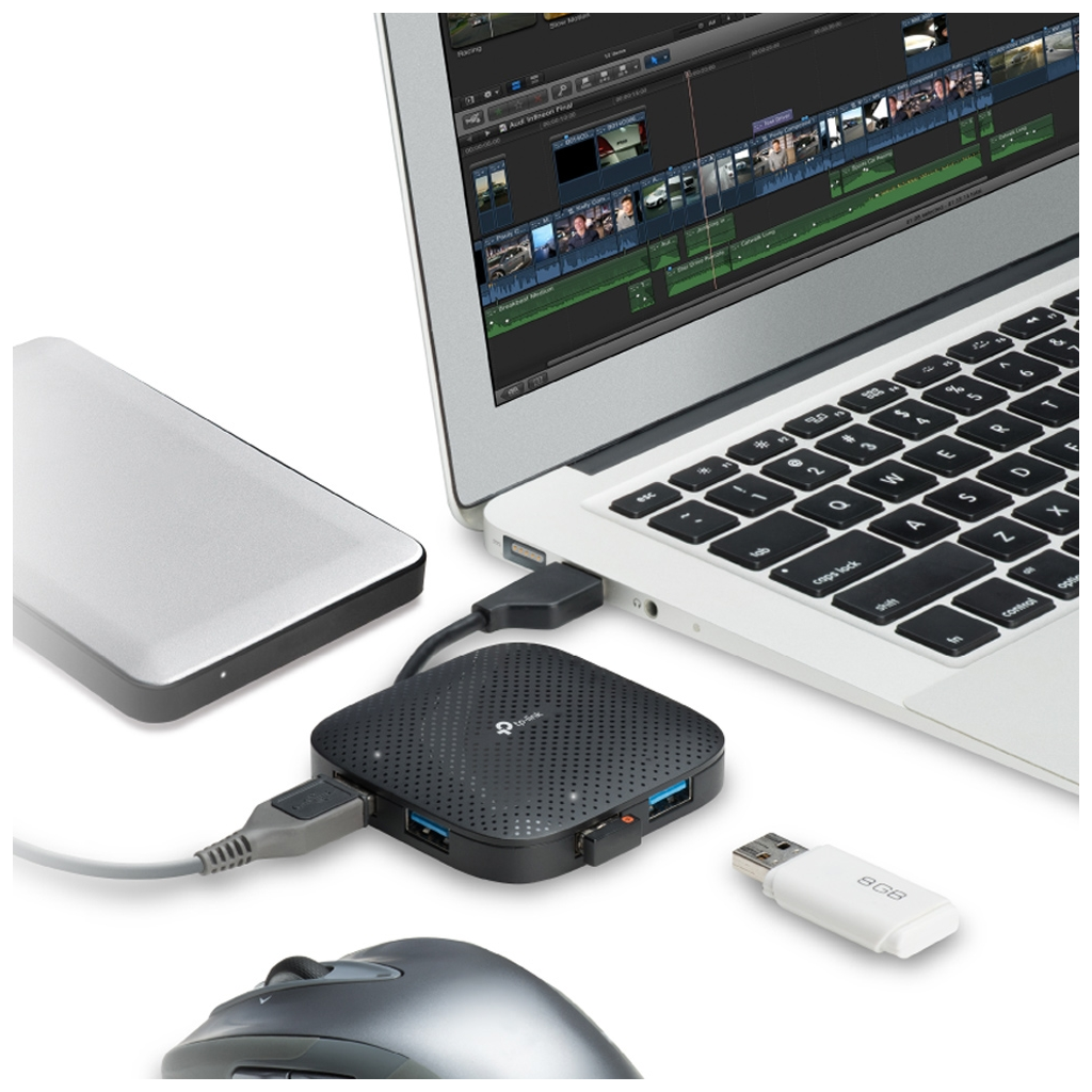 TP-LINK UH400 4 Port Usb 3.0 Portatif Hub(1923)
