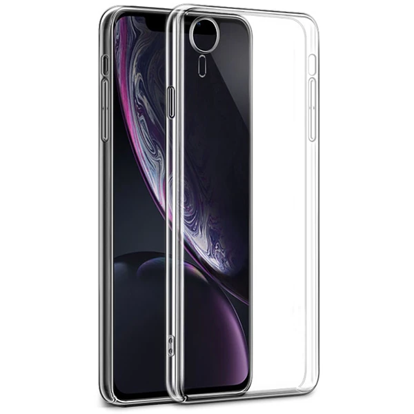 İPhone Xr. 6.1 Kamera Korumalı Ultra Slim Soft Silikon Kılıf-(1903)