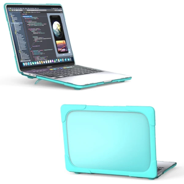 MacBook Pro 13 inch A2289-A2251-A2338 (2020)  Standlı Koruyucu Kılıf-(1903)
