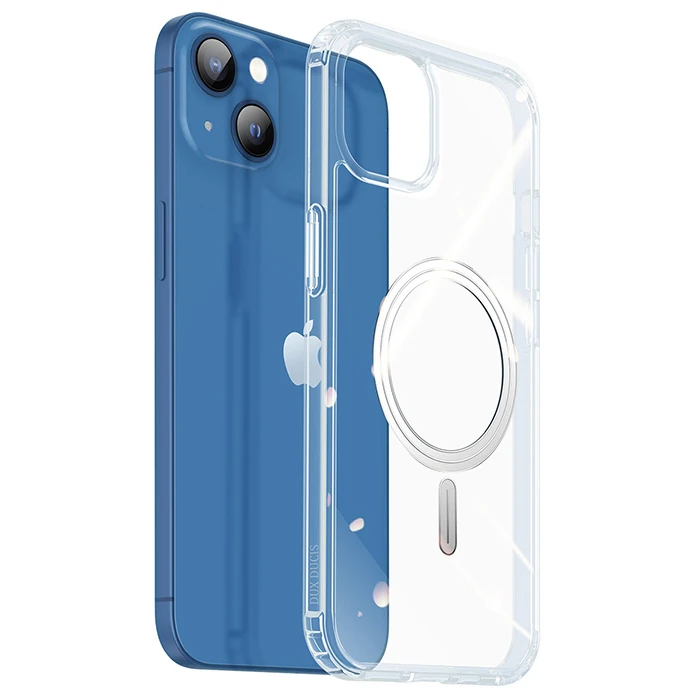 Dux Ducis Clin Mag Series iPhone 13 6.1 Magsafe Uyumlu Manyetik Silikon Kılıf-(1903)