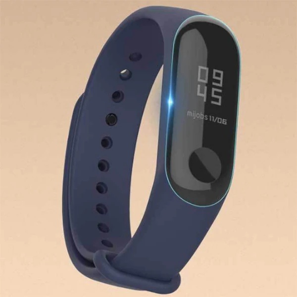 Mijobs Mi Band 3 Darbe Emici Ekran Koruyucu 2 Adet Set-(1903)