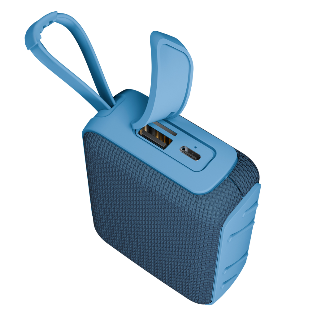 ASONIC AS-03 MAVİ 5W BT/USB/TF/TWS 1200mAh Batarya Bluetooth V5.3 Kablosuz Taşınabilir Speaker(1923) 3