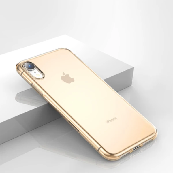 Baseus İPhone Xr.6.1 Simple Şeffaf Gel Darbe Emici Silikon Kılıf-(1903)