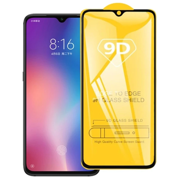Galaxy Note 10 Lite 9D Full Glue Tempered Cam Ekran Koruyucu-(1903)