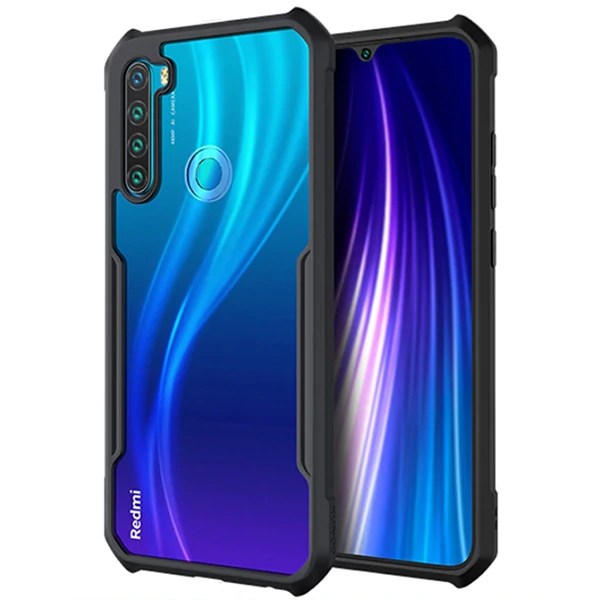 Xiaomi Redmi Note 8t Shok Absorption PC+TPU Darbe Emici Kılıf-(1903)