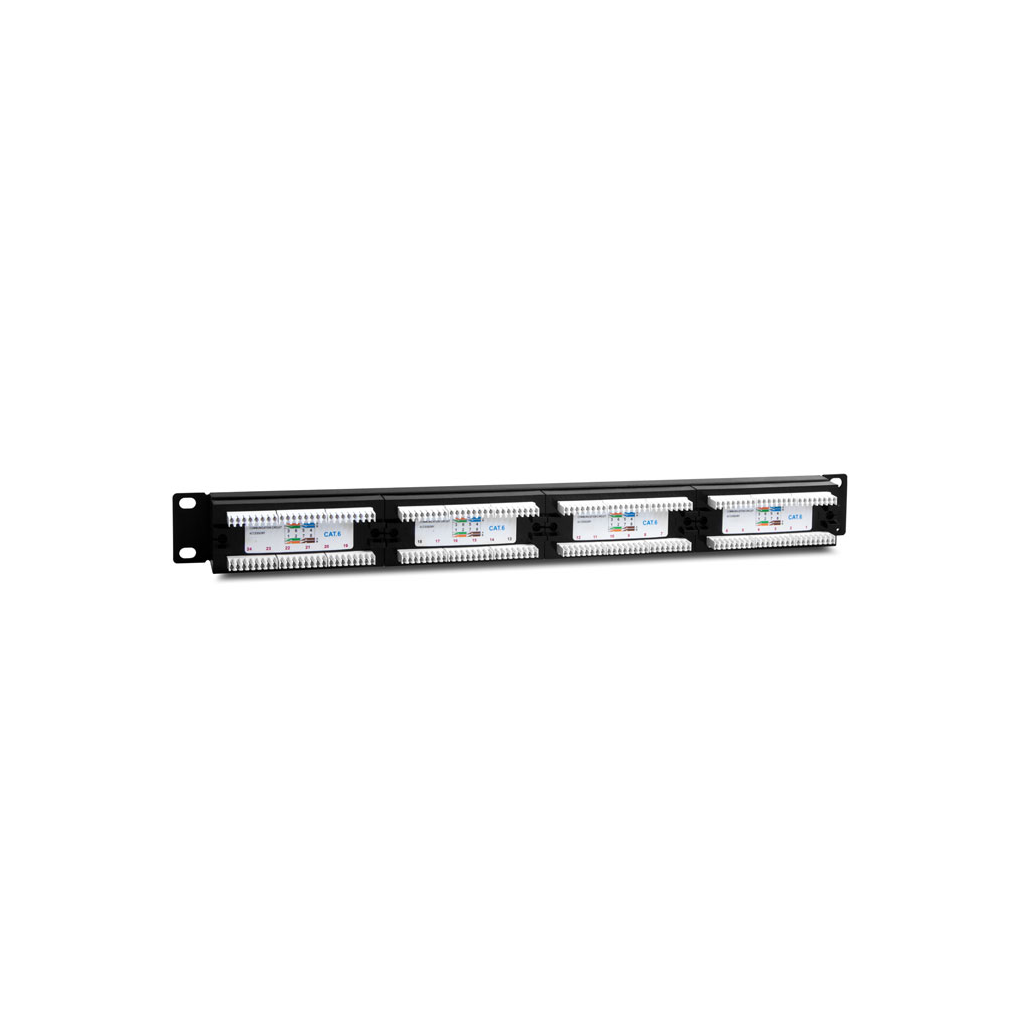 S-LINK SL-F624 Cat6 Patch Panel 24-Port UTP 1U(1923) 2