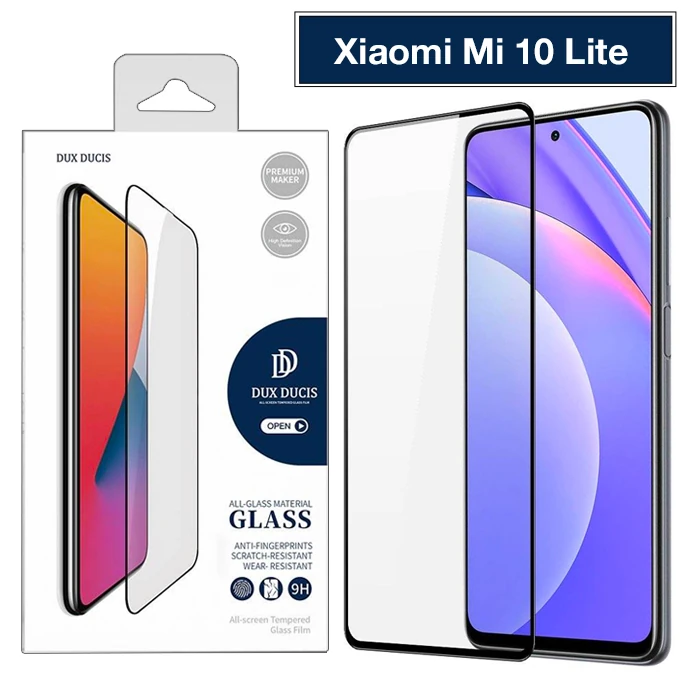 Dux Ducis Full Kaplama Xiaomi Mi 10 Lite Cam Ekran Koruyucu-(1903)