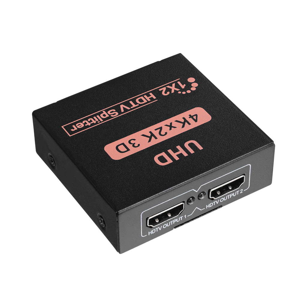 HYTECH HY-LU2 2xHDMI 2K-4K Monitör Çoklayıcı (1PC-2Monitör)(1923)