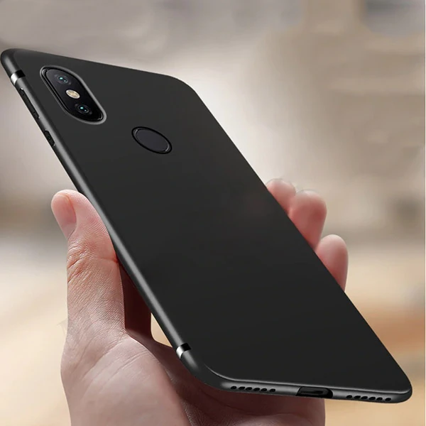 Xiaomi Mi Max 3 Slim Fit Soft Premium Silikon Kamera Korumalı Kılıf-(1903)