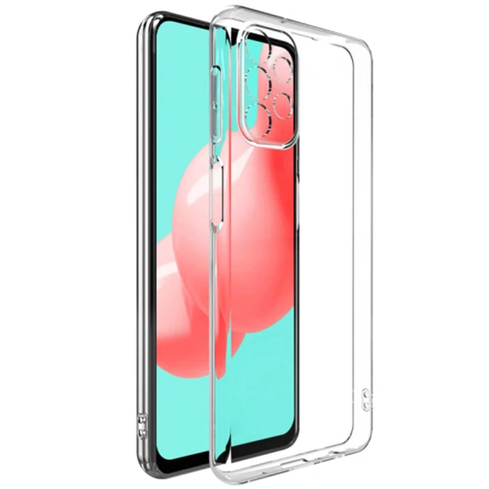 ALLY Samsung Galaxy A32 Ultra İnce Soft TPU Şeffaf Silikon Kılıf-(1903)