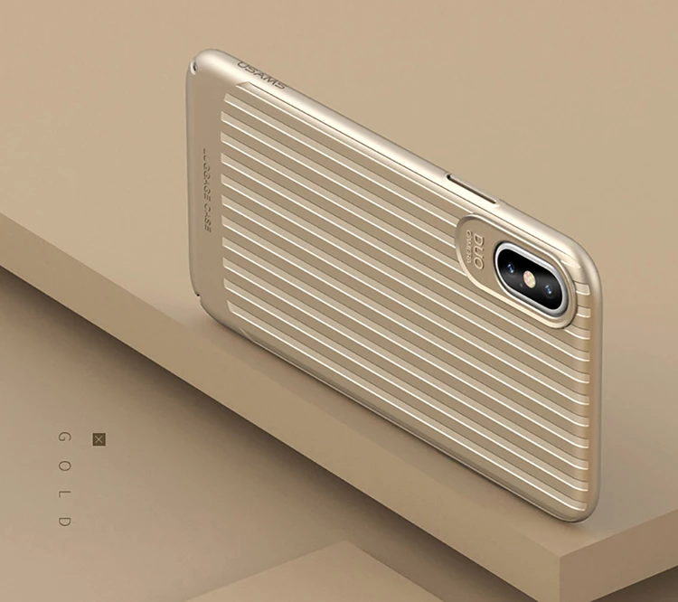 Usams İPhone X Xs Ultra Slim Fit Premium Koruma Pc Kılıf-(1903)