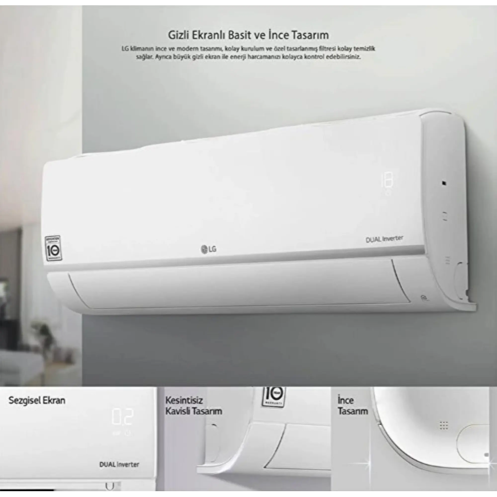 LG  PC12SQ S3NM12JA2FA 12000 BTU KLIMA(1923)